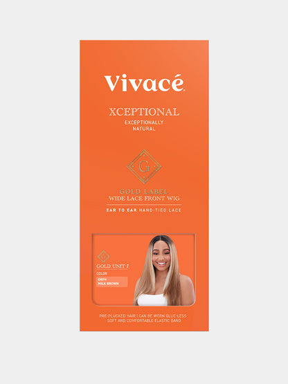 VIVACE Xceptional Gold Label HD Lace Front Wig - GOLD UNIT 7