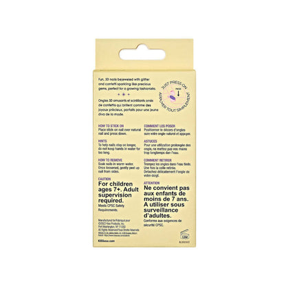 KISS Gold Finger Little Diva Sticker Nails – Crystal Persuasion
