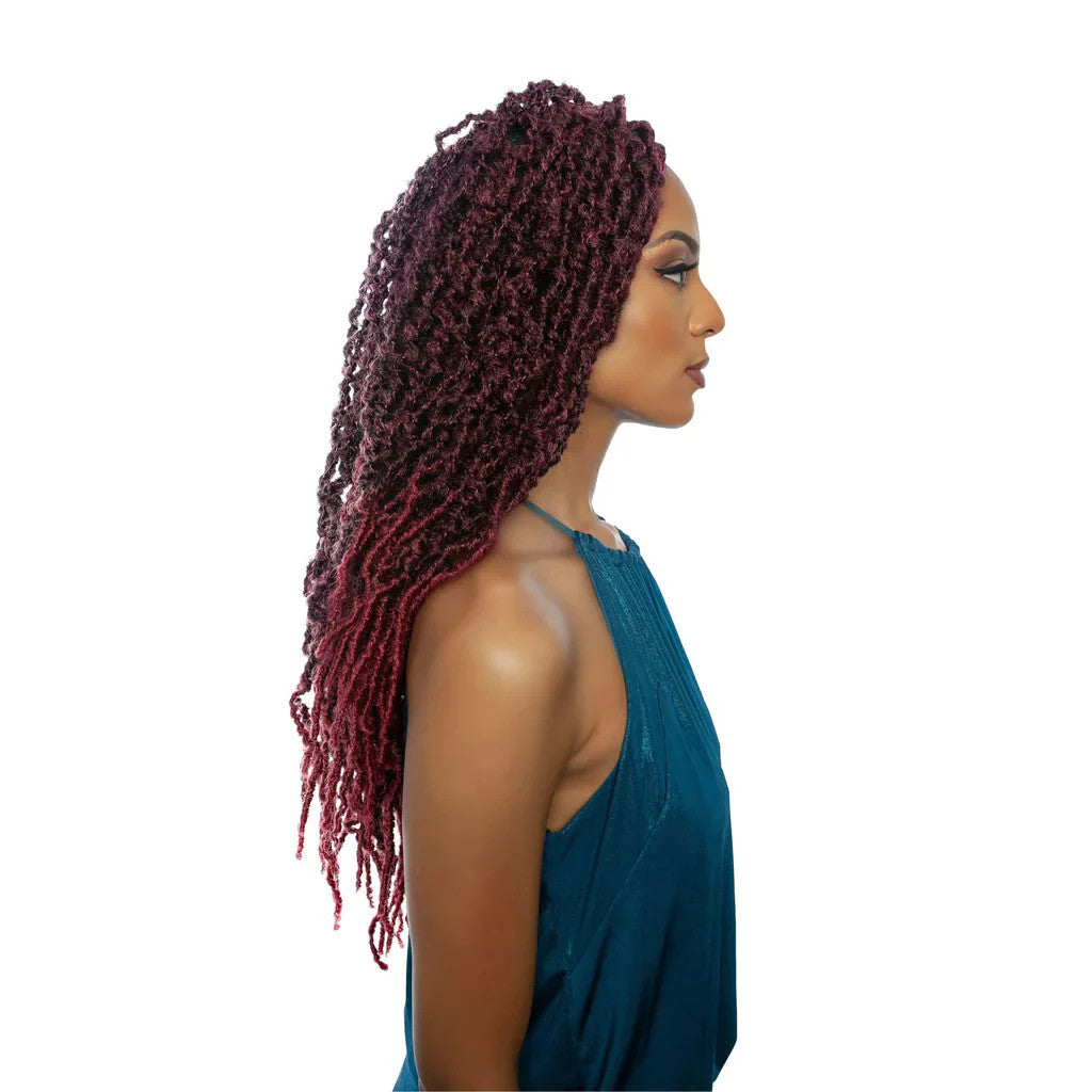 MANE CONCEPT Crochet hair - 2X Coolie Butterfly LOC 20"