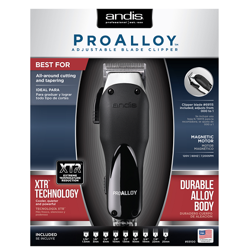 Andis Proalloy- Adjustable Blade Clipper