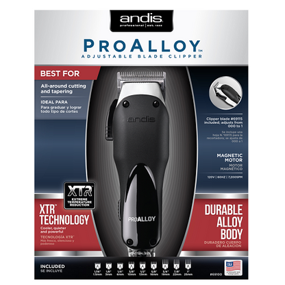 Andis Proalloy- Adjustable Blade Clipper