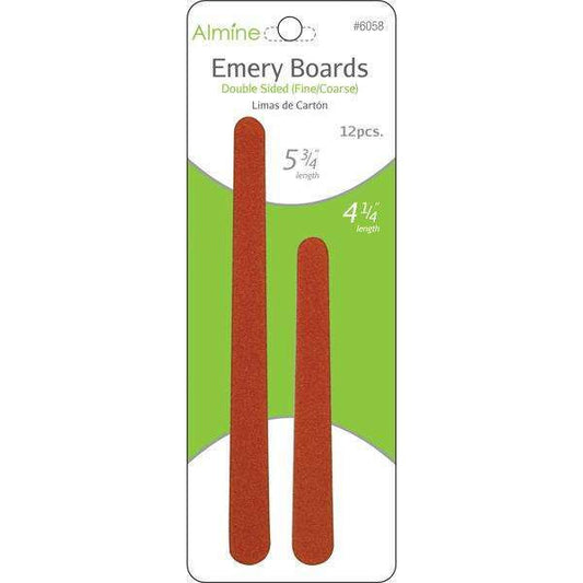 Annie Almine Emery Boards Double Sided (12ct)