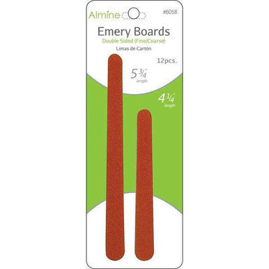 Annie Almine Emery Boards Double Sided (12ct)