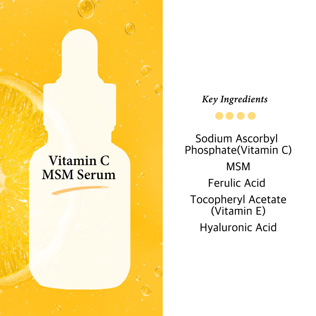 Cos De BAHA Vitamin C MSM Serum (1oz)