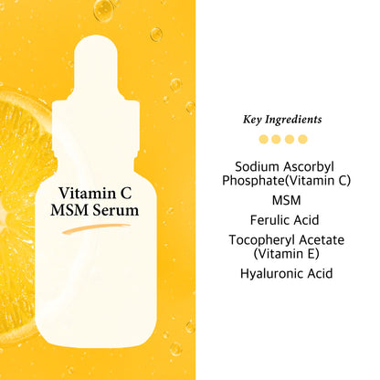 Cos De BAHA Vitamin C MSM Serum (1oz)