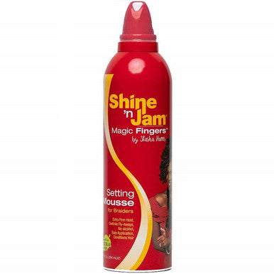 Shine n Jam Magic Fingers Setting Mousse For Braiders