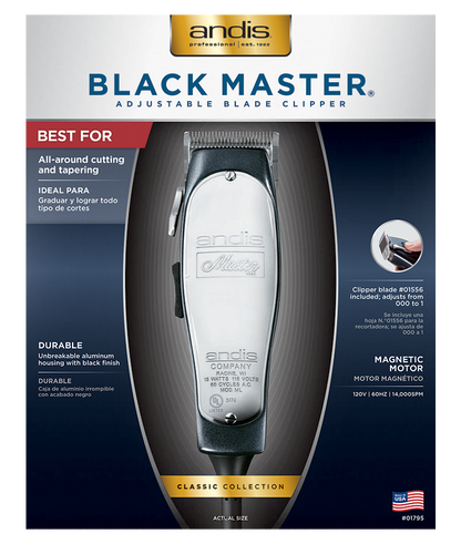 Andis Master Clipper- Adjustalble Blade Clipper