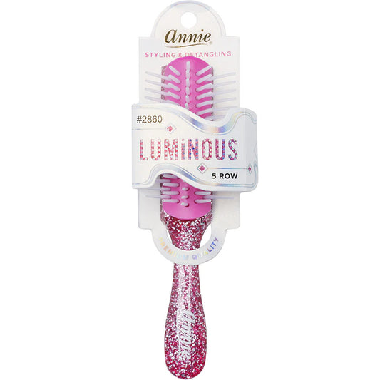 Annie Luminous 5 Row Styling Brush Assorted Colors