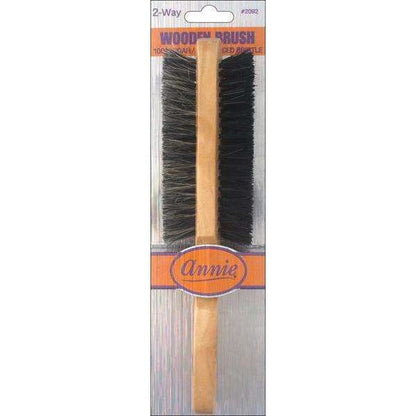 Annie Two Way 5 Row Soft and Hard Wooden Brush