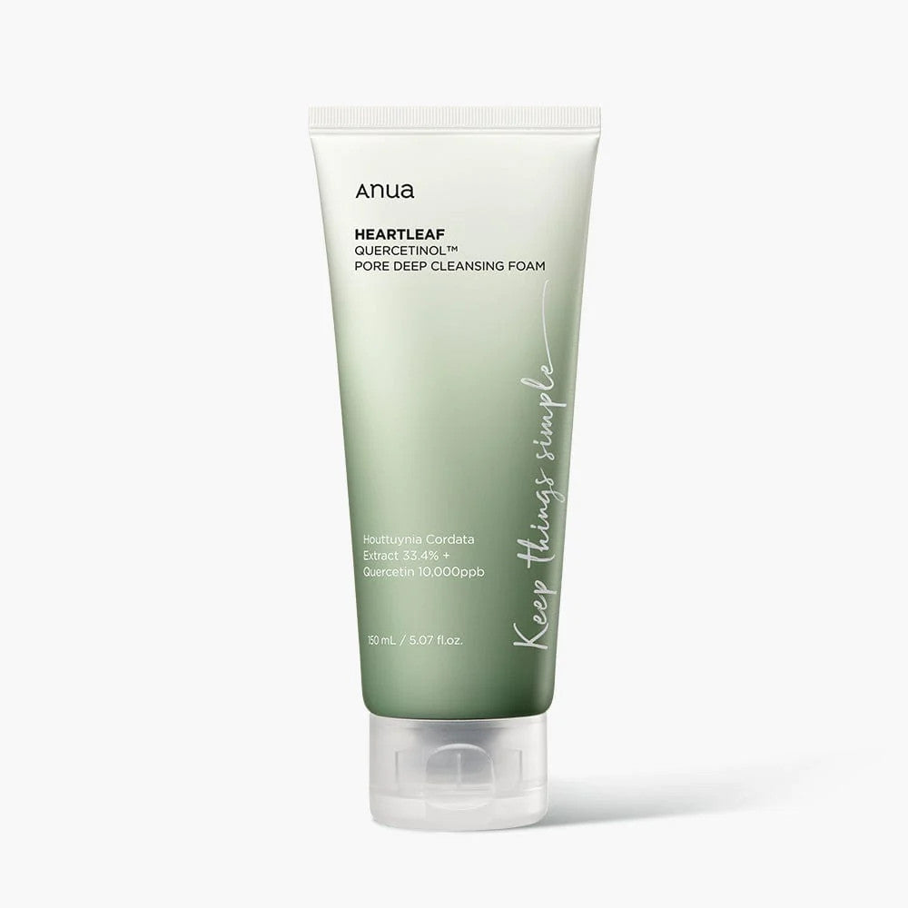 Anua Heartleaf Quercetinol Pore Deep Cleansing Foam (5.07 oz)