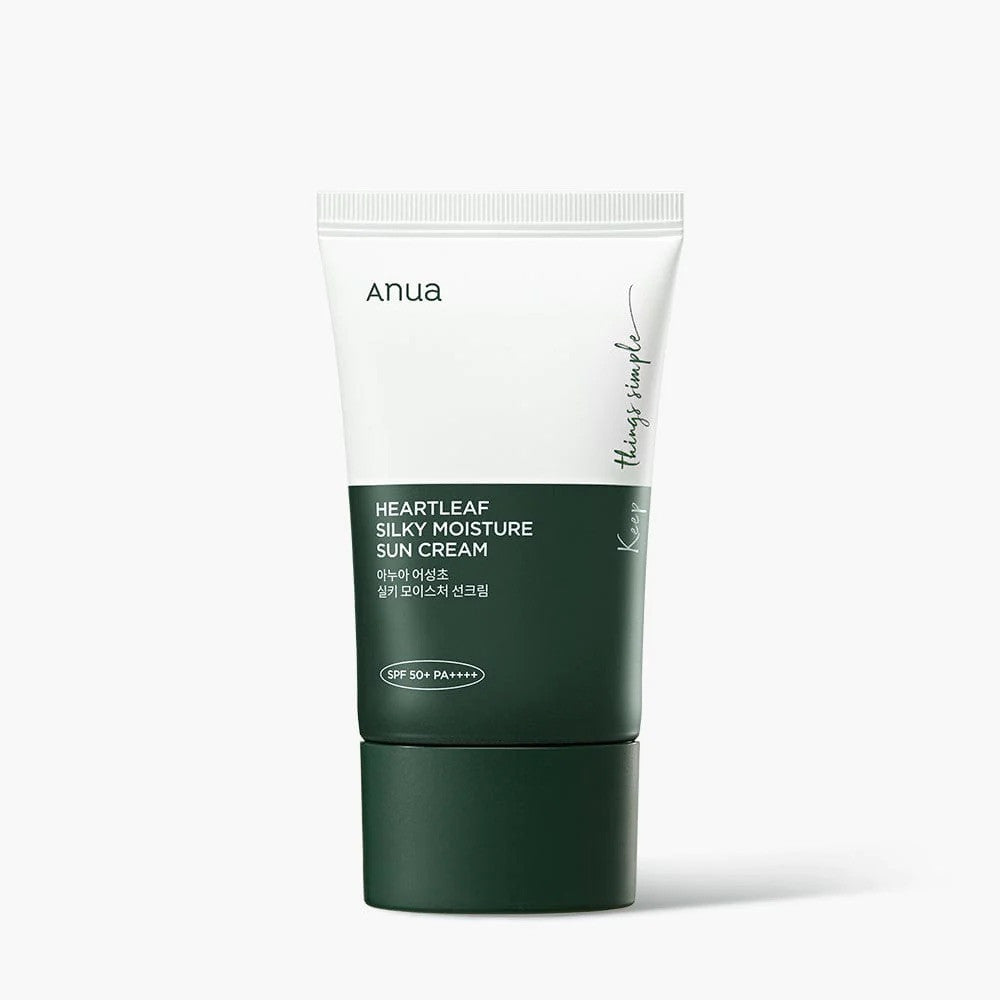 Anua Heartleaf Silky Moisture Sun Cream SPF50+ PA++++ 50ml (1.7 oz)
