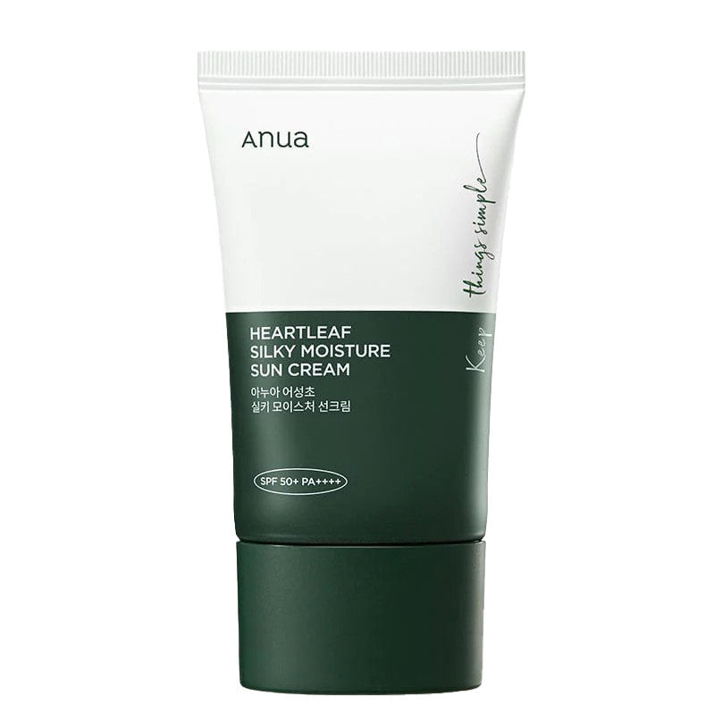 Anua Heartleaf Silky Moisture Sun Cream SPF50+ PA++++ 50ml (1.7 oz)