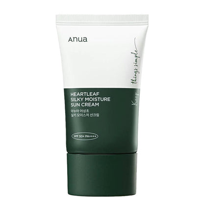 Anua Heartleaf Silky Moisture Sun Cream SPF50+ PA++++ 50ml (1.7 oz)
