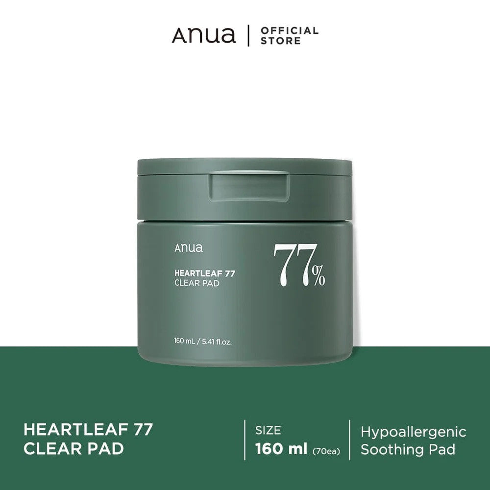 Anua Heartleaf 77% Clear Pad (70 Pads)
