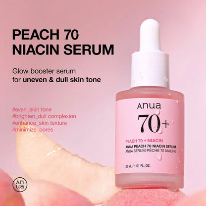 Anua Peach 70% Niacinamide Serum (1.01oz)