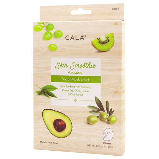 CALA Skin Smoothie Facial Mask (1 Sheet) - Avocado