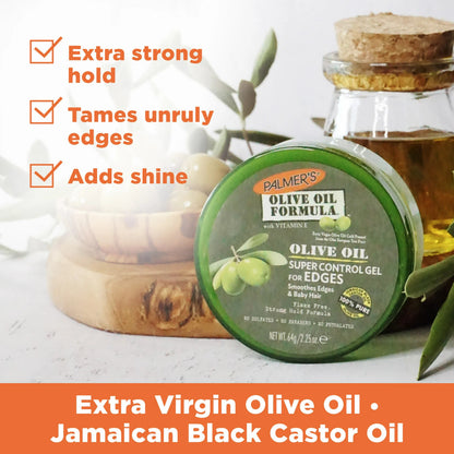 Palmers Olive Oil Formula Super Control Gel For Edges (2.25 oz)