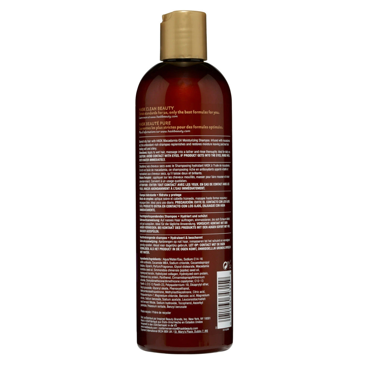 Hask Macadamia Oil Moisturizing Shampoo (12 oz)