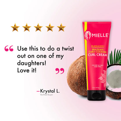 Mielle Babassu Brazilian Curly Cocktail Curl Cream