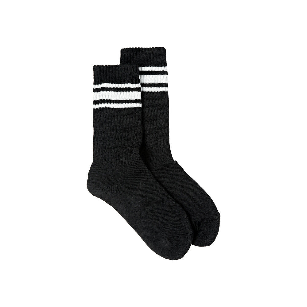 RED Comfort Striped Crew Socks