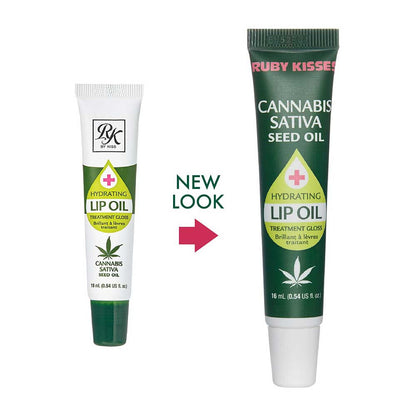 Ruby Kisses Cannabis Sativa Hemp Seed Lip Oil Treatment