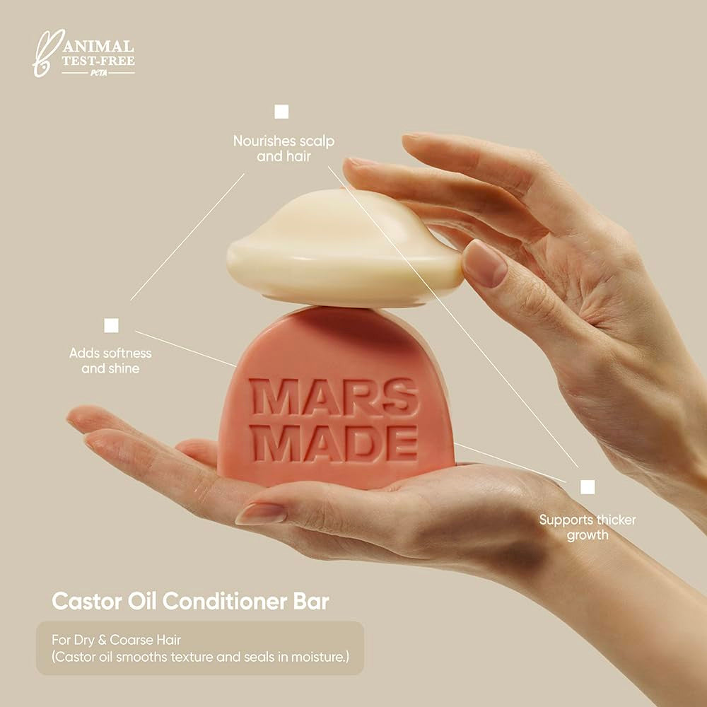 MARSMADE Castor Oil Conditioner Bar (3.5oz) - product image 2