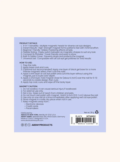 ABSOLUTE 6 in 1 Nail Art Magnet Tool - product image 5