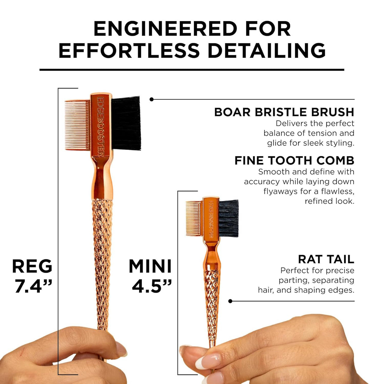 Style Factor EDGE BOOSTER Hammer Brush Rat Tail - product image 4