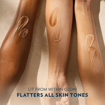 VASELINE Glazed & Glisten Vanilla Cocoa Shimmering Gel Body Oil (6.8oz) - product image 7
