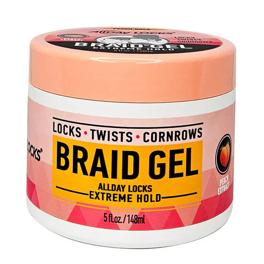 AllDay Lock & Braid Gel Peach Gold (5oz)