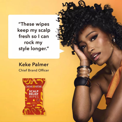 Creme Of Nature Argan Oil Scalp Relief Wipes (20 ct) - product image 3