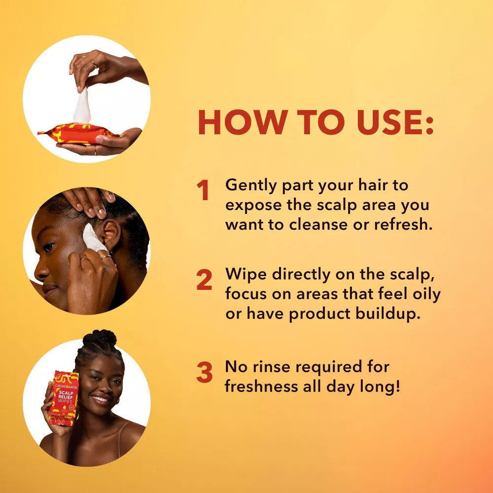 Creme Of Nature Argan Oil Scalp Relief Wipes (20 ct) - product image 7