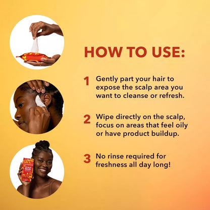 Creme Of Nature Argan Oil Scalp Relief Wipes (20 ct) - product image 7