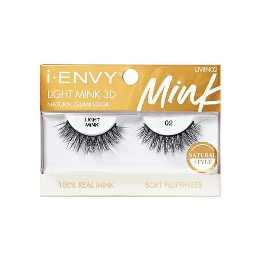 KISS i-ENVY Light Mink Collection Eyelashes - Variant 02