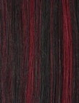 SENSATIONNEL Synthetic Lulu Bun - UPDO UNIT 10 - Color F1B/Burgundy swatch
