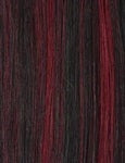 SENSATIONNEL Synthetic Lulu Bun - UPDO UNIT 11 - Color F1B/Burgundy swatch