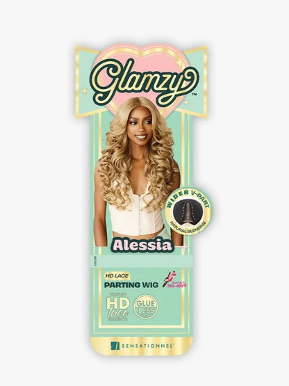 SENSATIONNEL Glamzy Glueless HD Lace Crown Wig - ALESSIA - product image 6