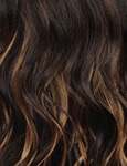 SENSATIONNEL Synthetic Curls Kinks N Co Glueless Kinky Edges - Y-PART KINKY SILK PRESSED 18″ - Color F1B/27 swatch