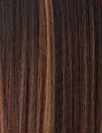 SENSATIONNEL Crowned Edge 13X5 Synthetic HD Lace Wig - Straight 28″ - Color Balayage Chocolate swatch