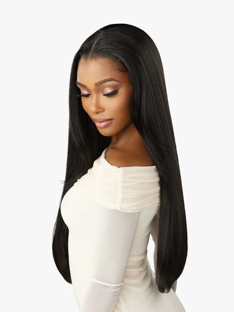SENSATIONNEL Crowned Edge 13X5 Synthetic HD Lace Wig - Straight 28″ - product image 2