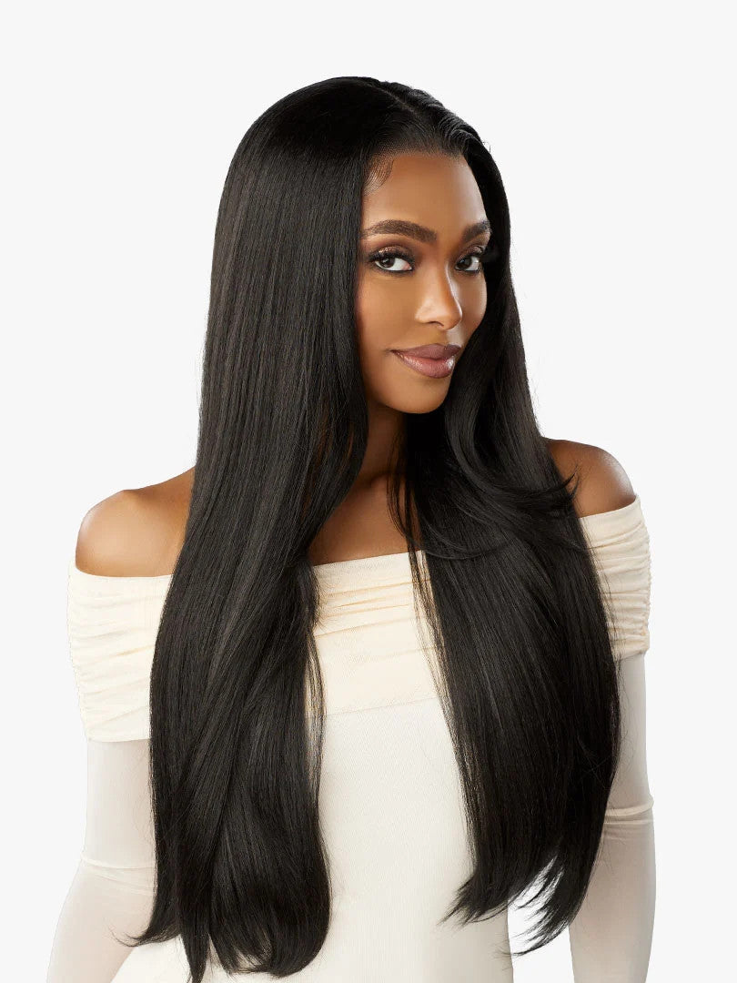 SENSATIONNEL Crowned Edge 13X5 Synthetic HD Lace Wig - Straight 28″ - product image 4