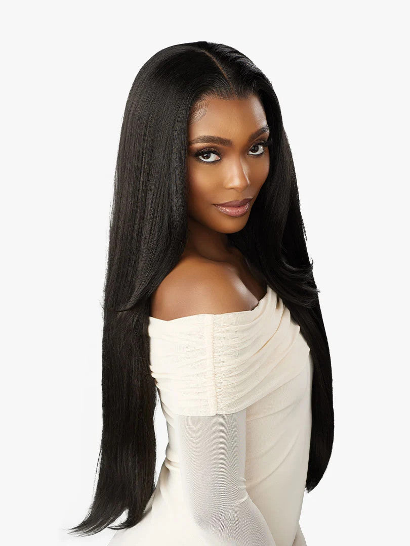 SENSATIONNEL Crowned Edge 13X5 Synthetic HD Lace Wig - Straight 28″ - product image 5