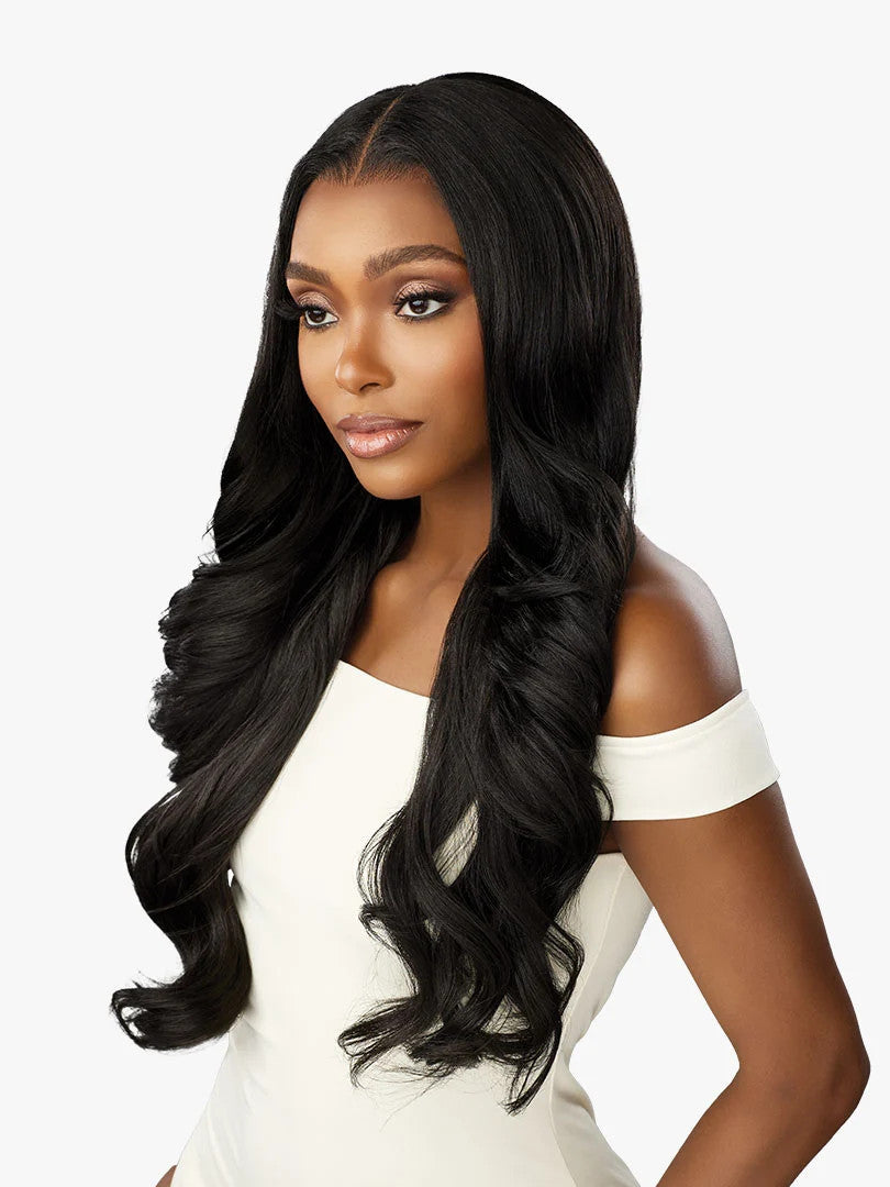 SENSATIONNEL Crowned Edge 13X5 Synthetic HD Lace Wig - Wavy 26″ - product image 2