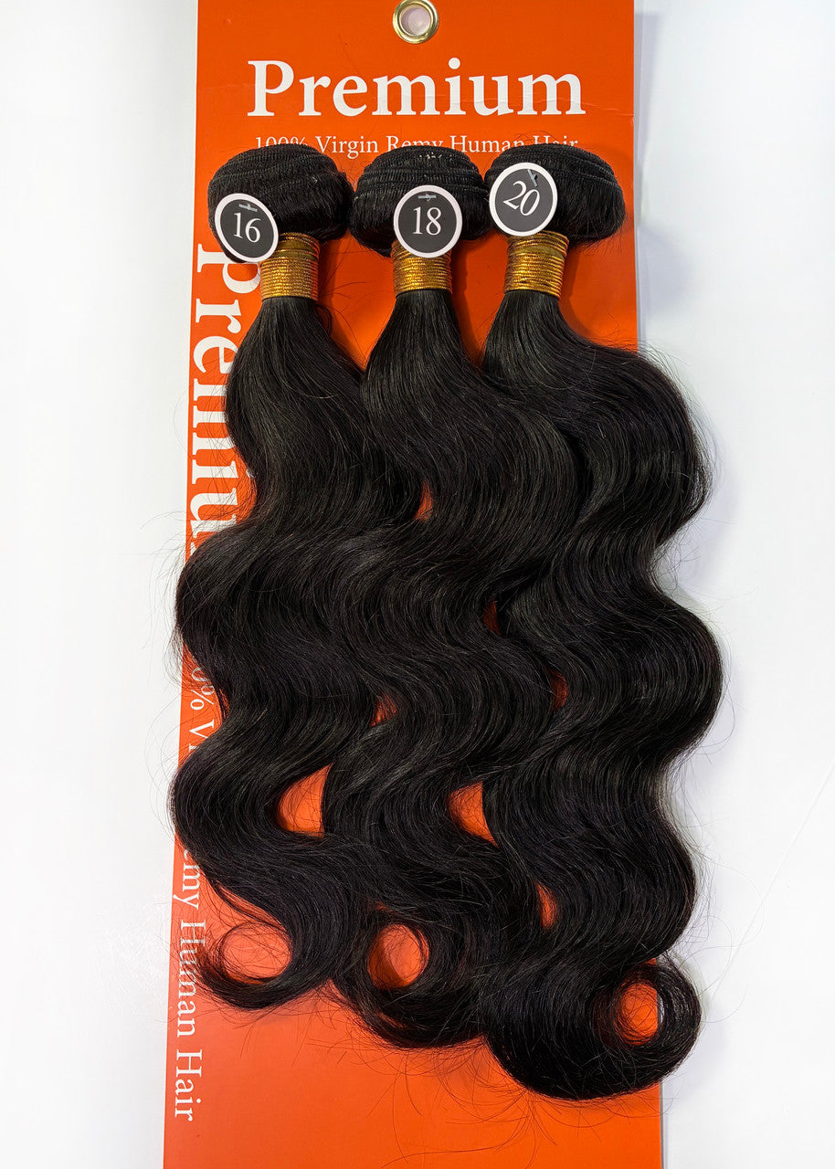 PREMIUM MB 100% Unprocessed Human Hair Multi Pack - Body Wave - product image 2