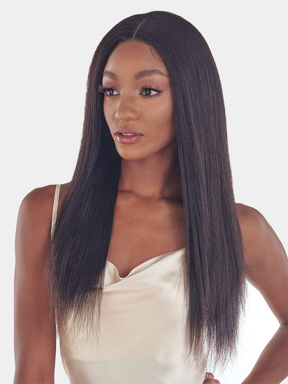 VIVACE 100% Human Hair MAESTRO 13X6 Lace Front Wig - Yaki Straight 26" - product image 3