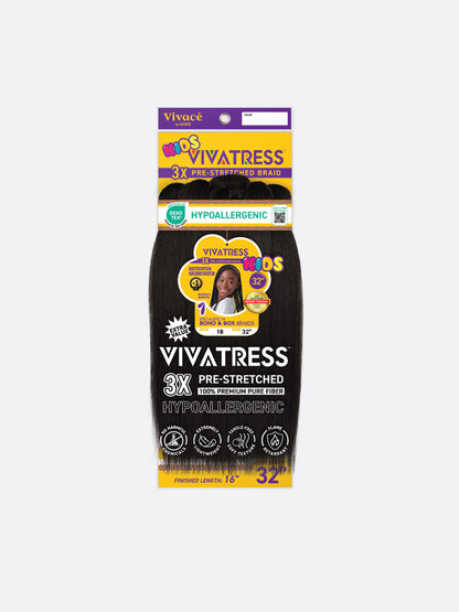 VIVACE Vivatress Pre-Stretched Kid Braid 3X 32"