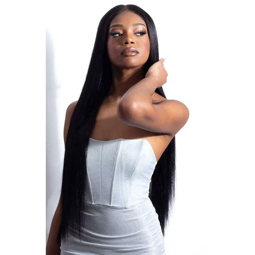 SHAKE N GO Glossy 100% Virgin Remy Hair Weave - Yaky Straight (8"-14") - product image 4