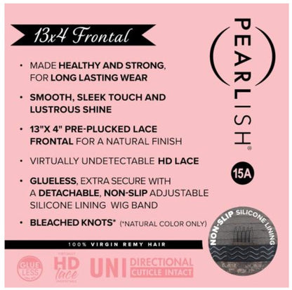 SENSATIONNEL Pearlish 100% Virgin Remi Human Hair 13X4 HD Lace Wig - Italian Curl 16" - product image 4