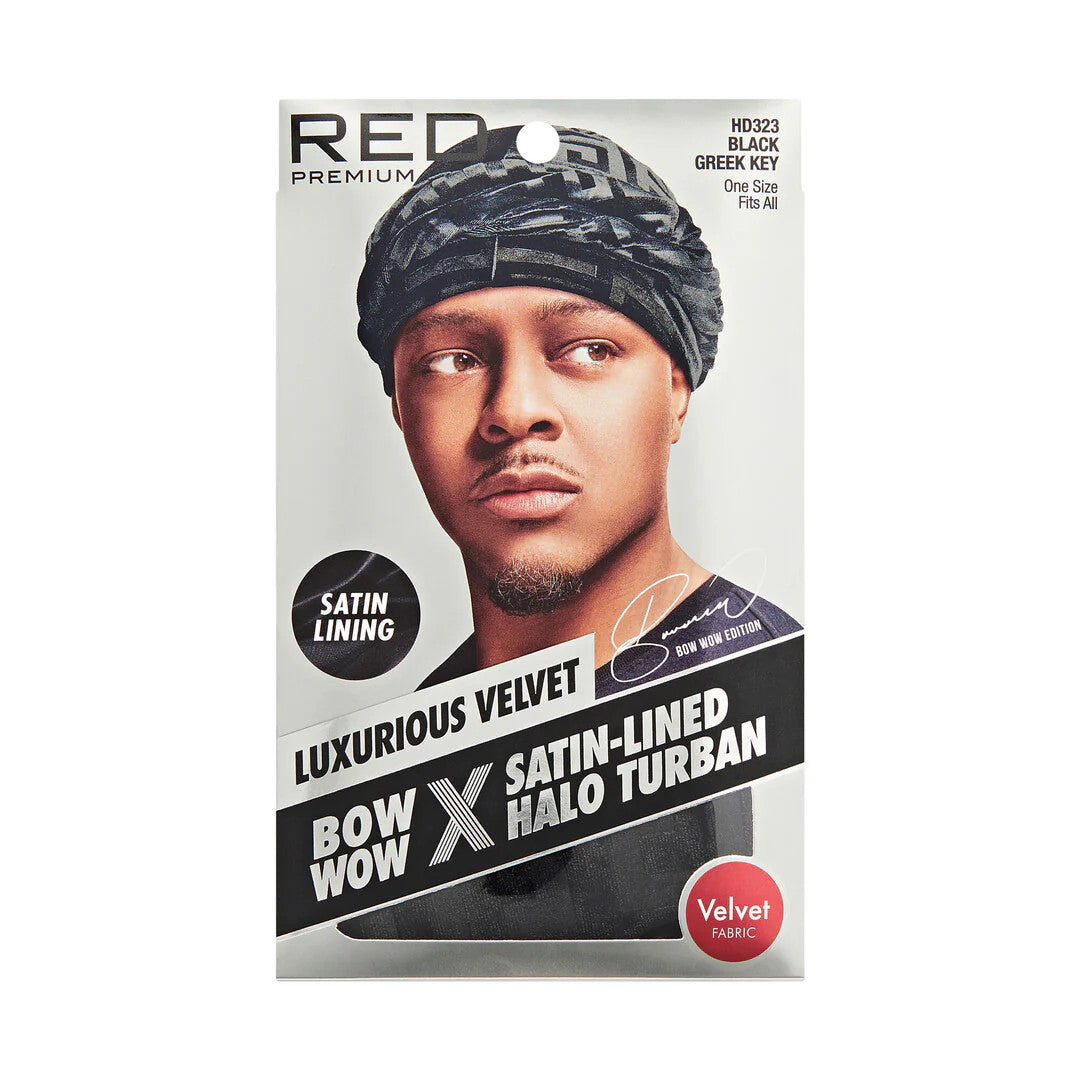 RED Satin-Lined Halo Turban (HD321 - HD326) - product image 5