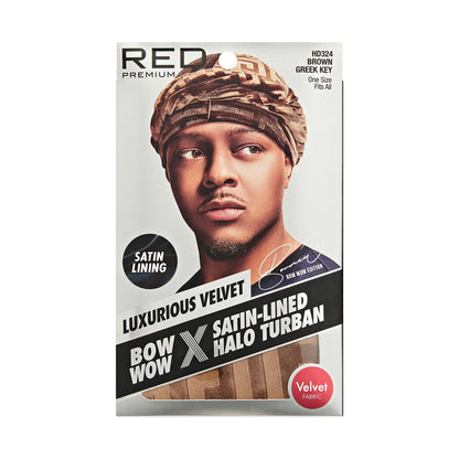 RED Satin-Lined Halo Turban (HD321 - HD326) - product image 6